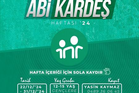 BİF Beringen Gençlik Abi-Kardeş Haftası 2024