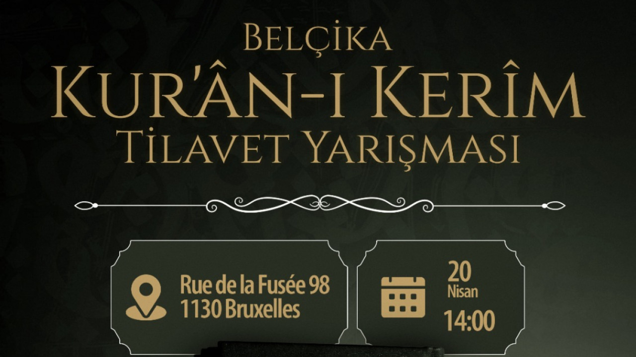 Belçika Kur’ân-ı Kerîm Tilavet Yarışması 2025